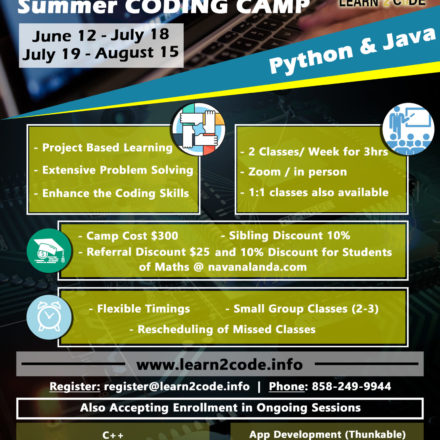 Summer Coding Camp